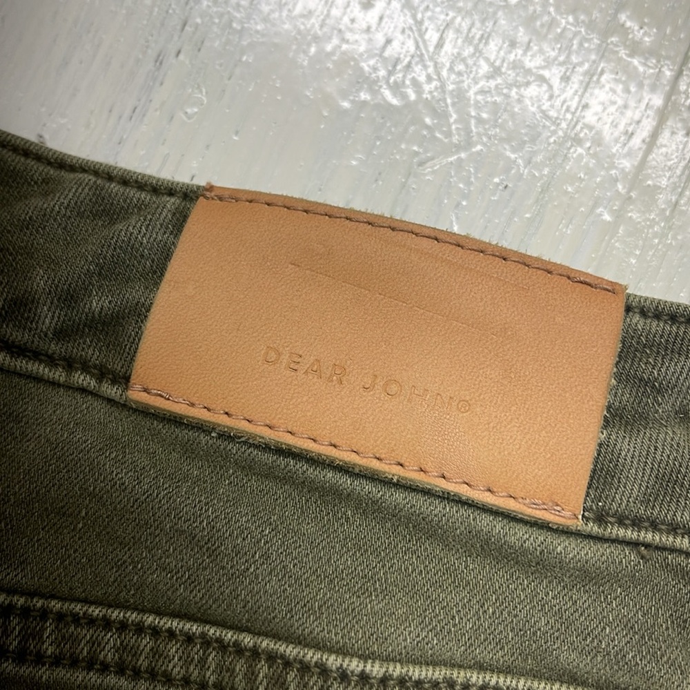 Dear John 90s Straight Leg Jean Sage Vine Sz 28 - Picture 8 of 12